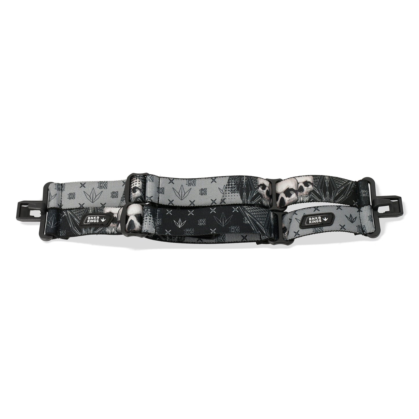 Black Skull Coronation  4-Point Strap & Headband Pack - Limited to 50