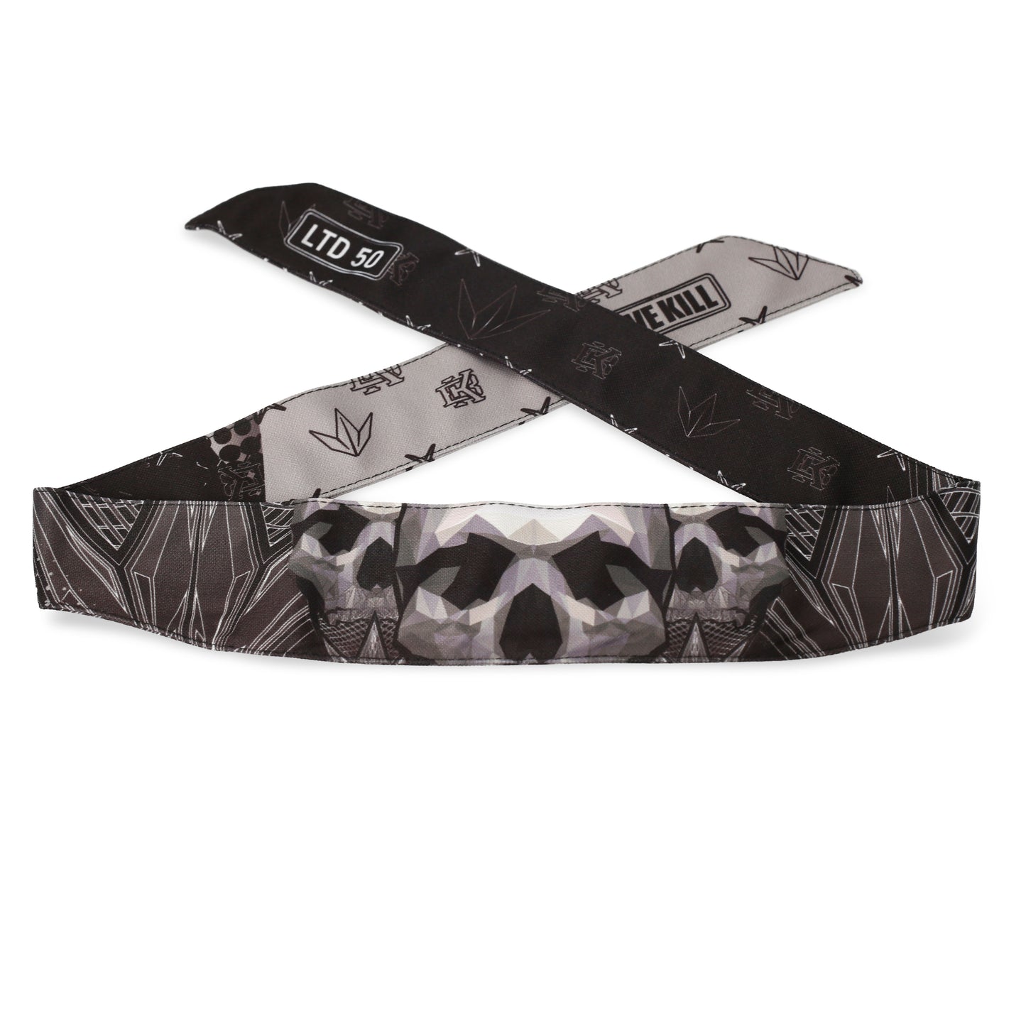 Black Skull Coronation 4-Point Strap & Headband Pack - Limited to 50
