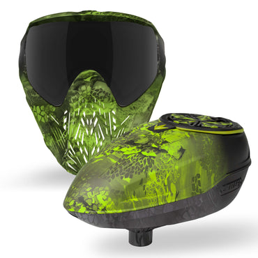 CMD & CTRL2 Killer Combo Goggle + Loader - Acid Black Highlander