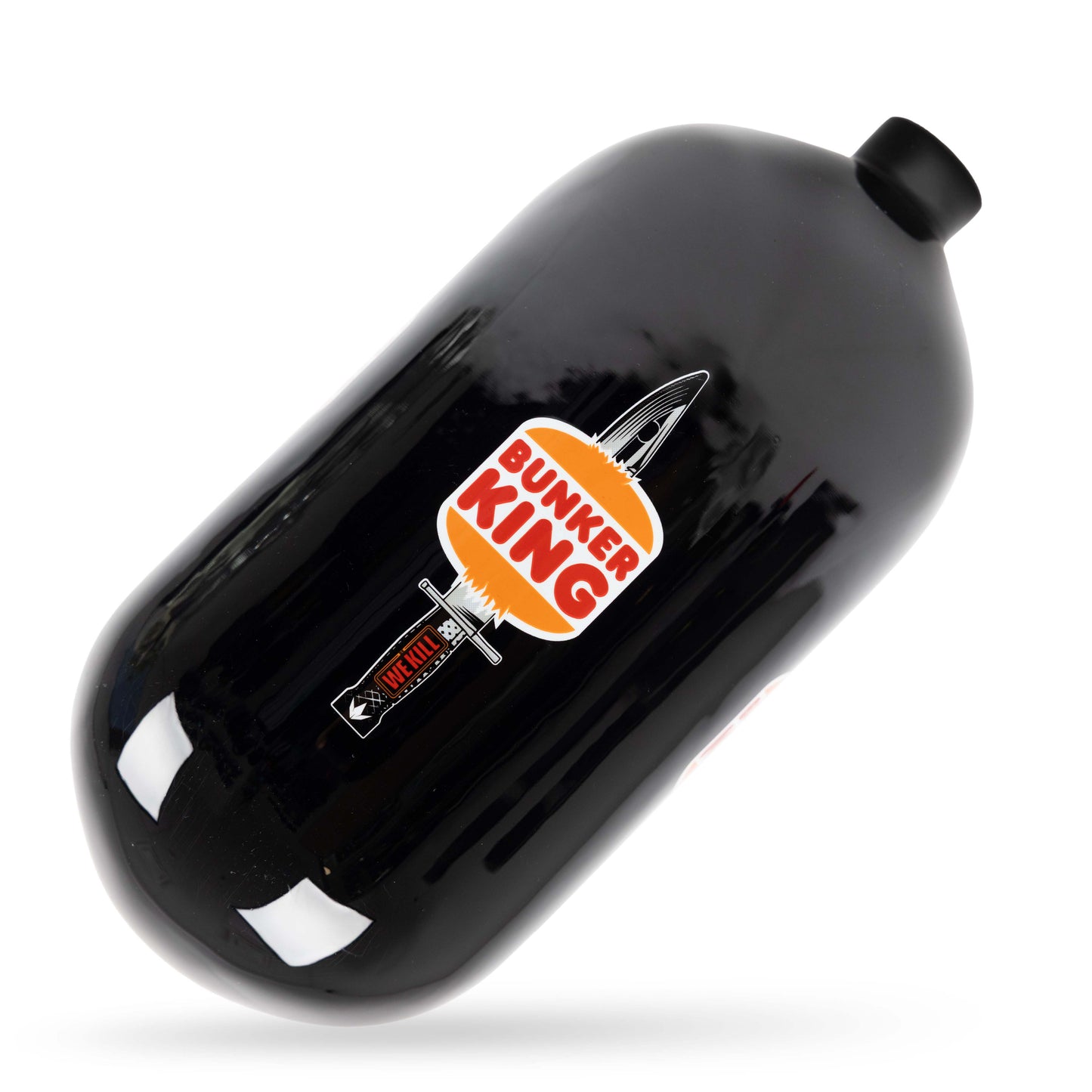 Bunkerkings FN Lite Air Bottle Only - 80ci 4500psi - Black BK Knife