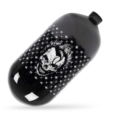 Bunkerkings FN Lite Air Bottle Only - 80ci 4500psi - Black Joker Skull