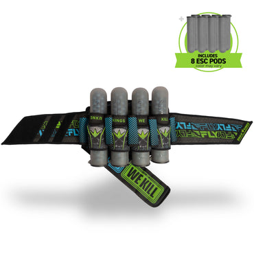 Bunkerkings Fly2 Pack 4+7 - Acid Skull (incl. 8 ESC Pods)