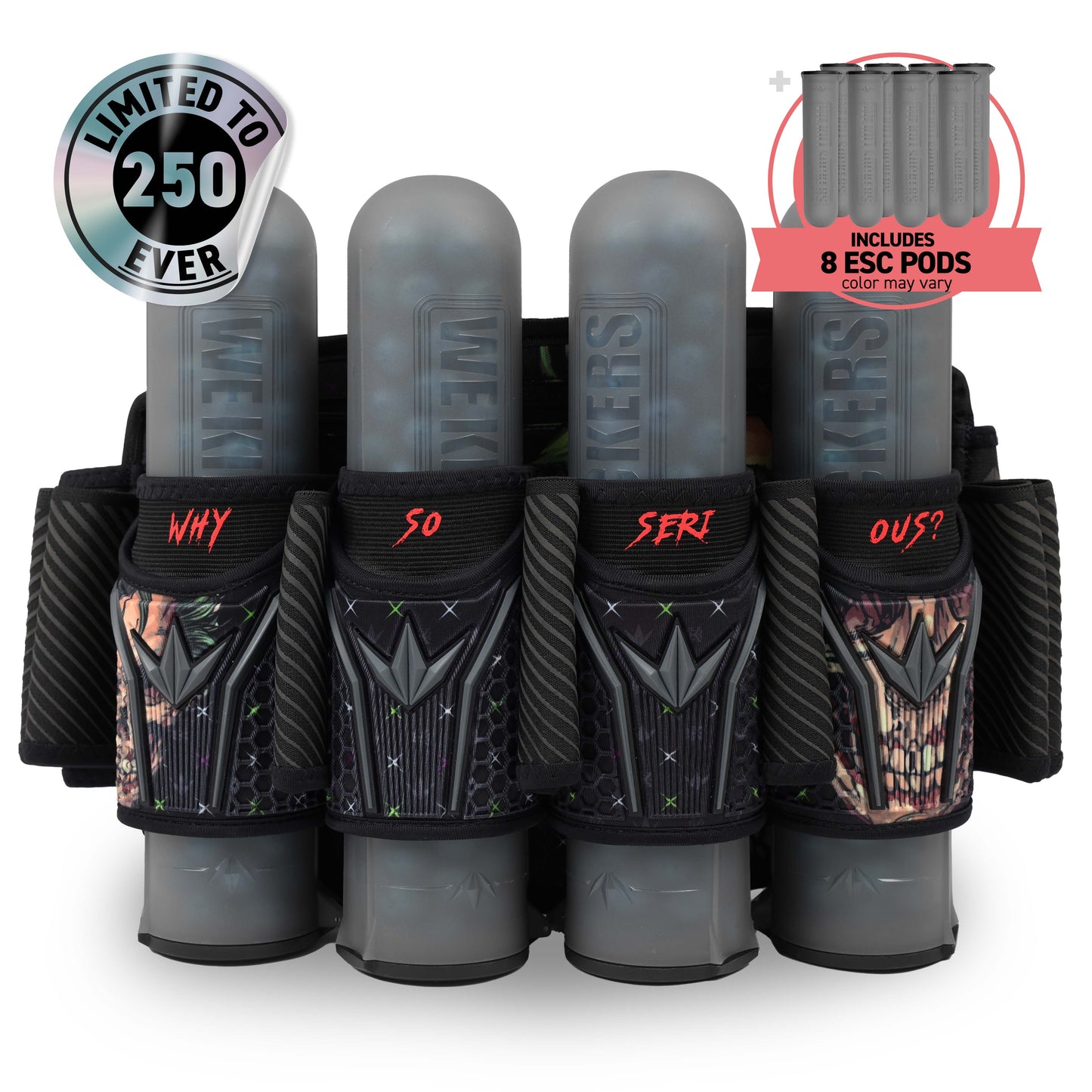 Bunkerkings Fly2 Pack - Black Joker 4+7 (incl. 8 ESC Pods)