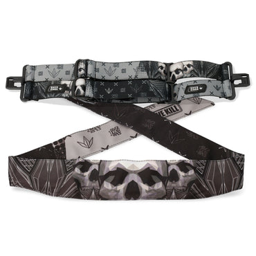 Black Skull Coronation 4-Point Strap & Headband Pack - Limited to 50