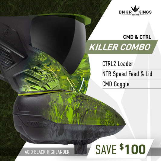 CMD & CTRL2 Combo - Acid Black Highlander