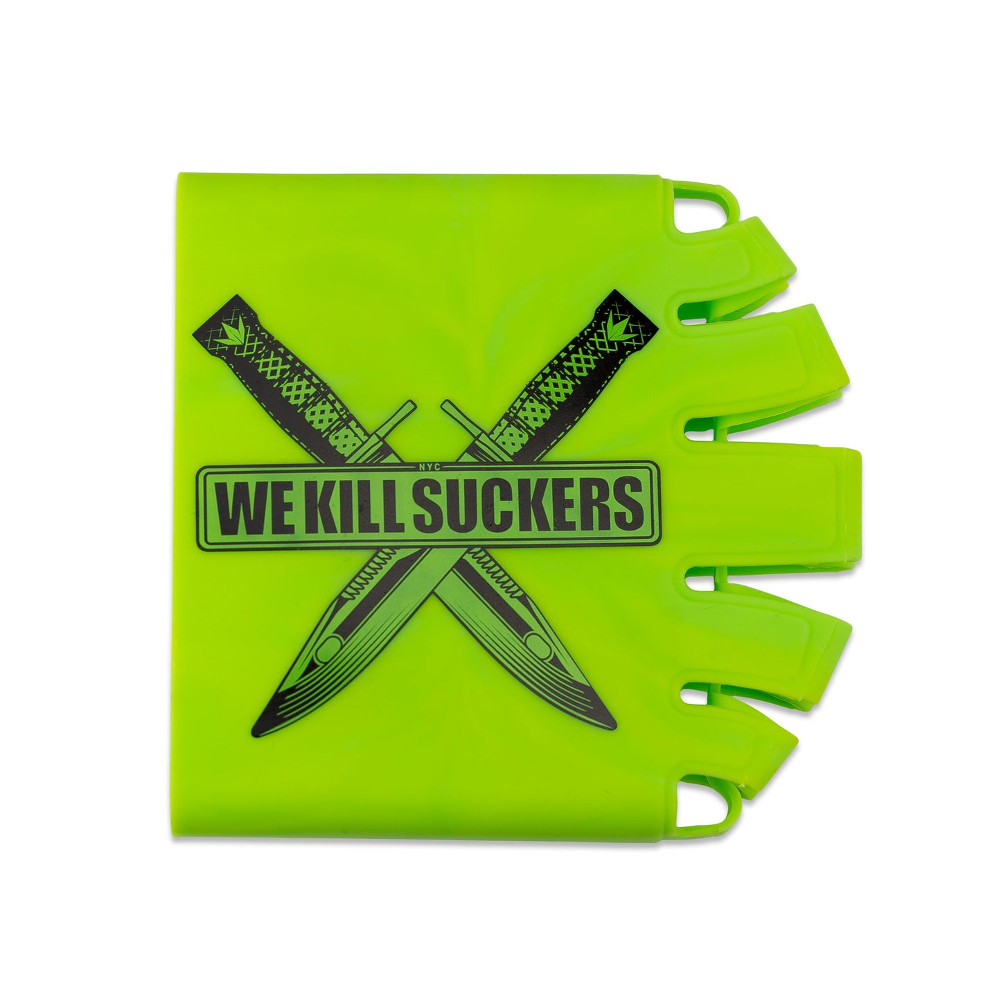 Bunkerkings - Knuckle Butt Tank Cover - WKS Knife - Lime