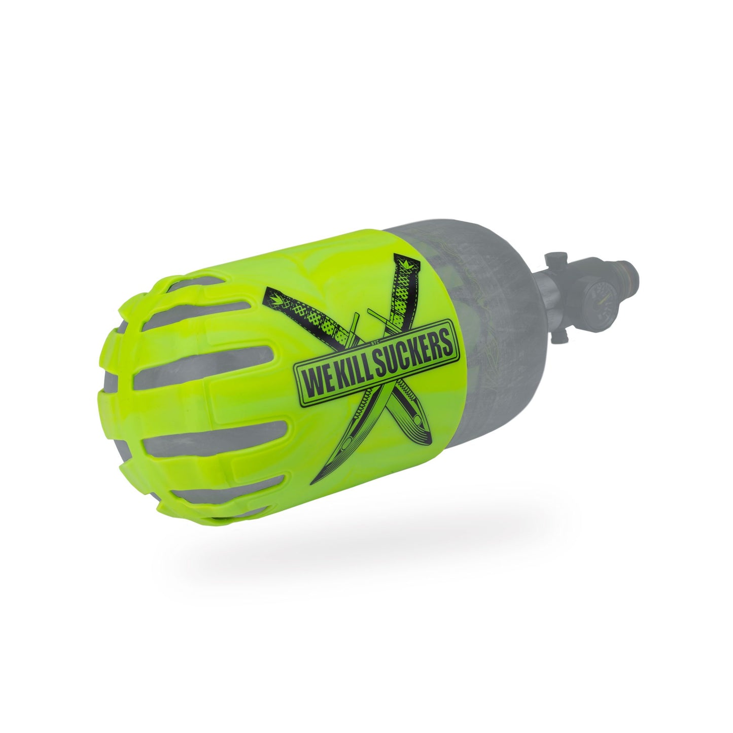 Bunkerkings - Knuckle Butt Tank Cover - WKS Knife - Lime