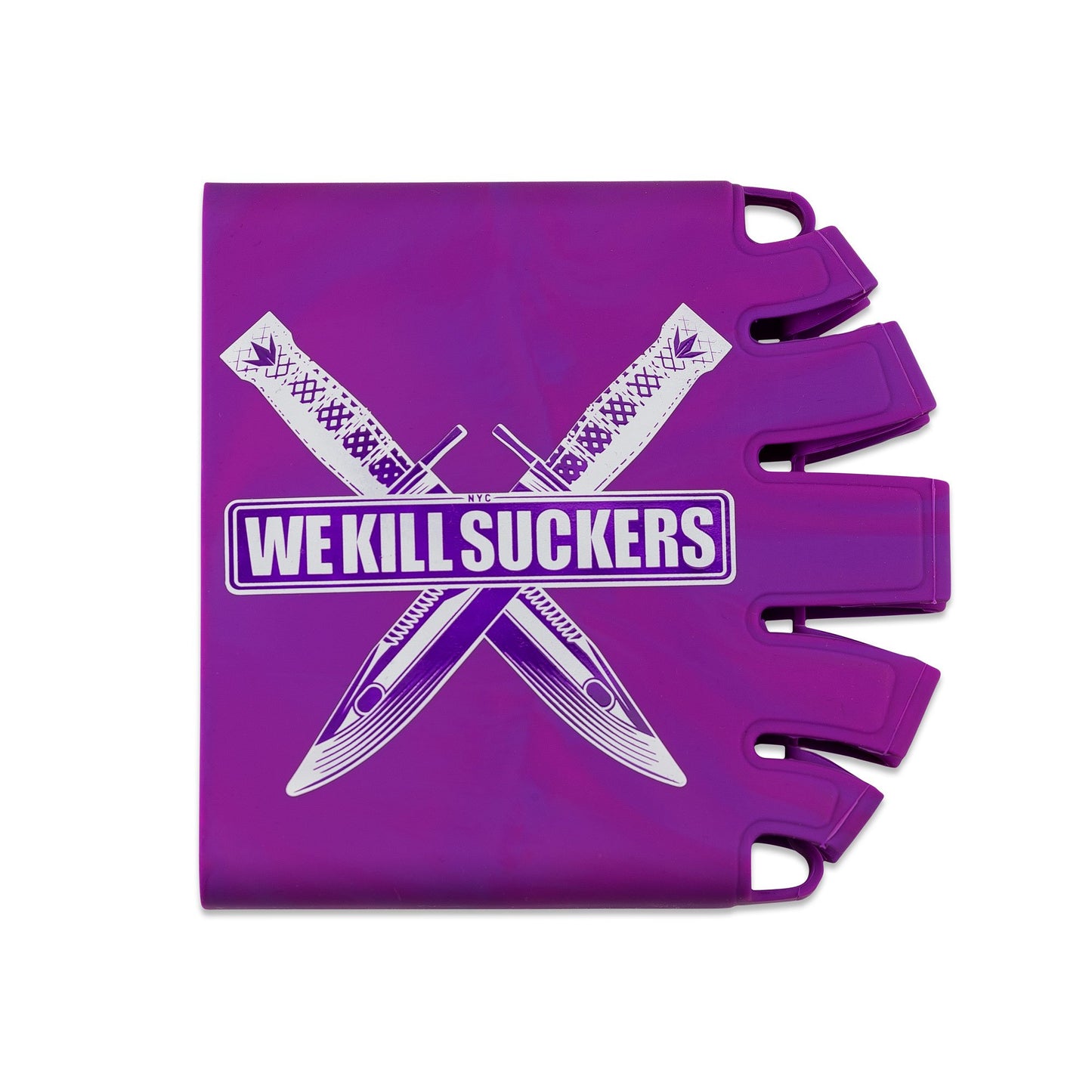 Bunkerkings - Knuckle Butt Tank Cover - WKS Knife - Purple