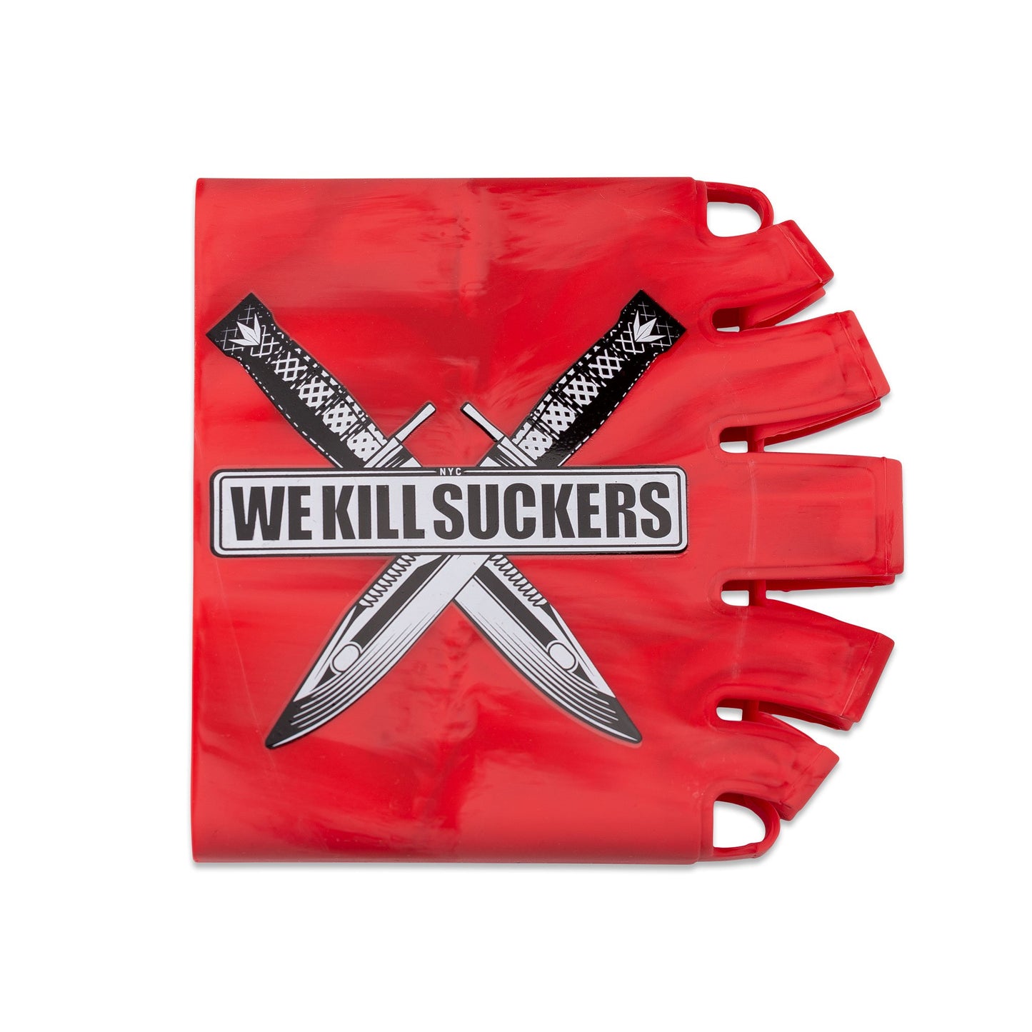 Bunkerkings - Knuckle Butt Tank Cover - WKS Knife - Red