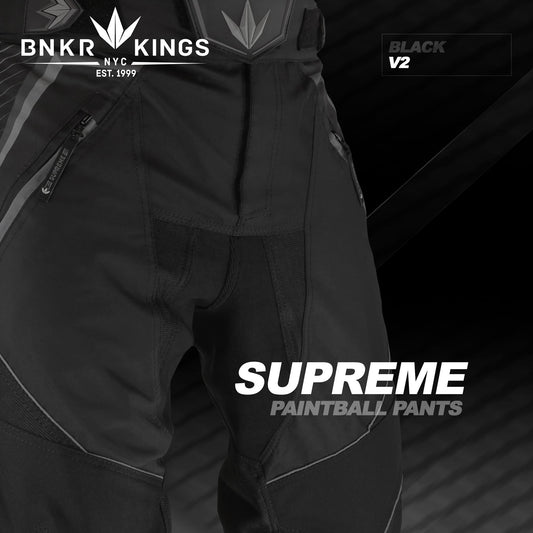 Bunkerkings V2 Supreme Pants - Black