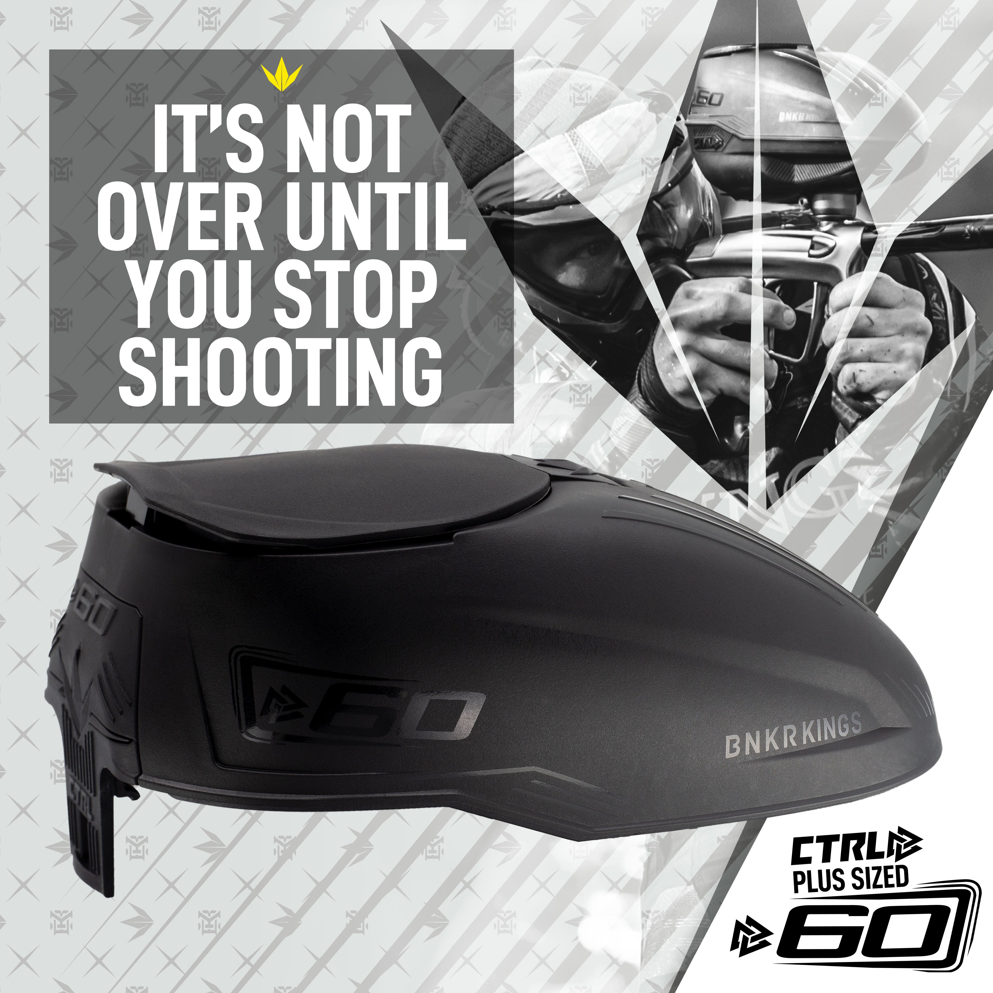 Bunkerkings CTRL Plus 80 Top Shell - Black Bunkerkings CTRL Plus 80 Top Shell - Black