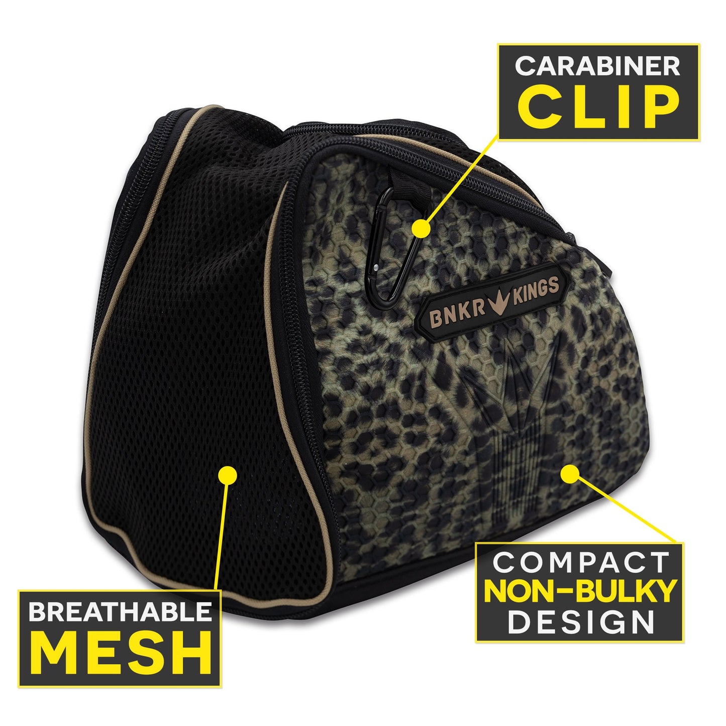 Bunkerkings Supreme Goggle Bag - Leopard