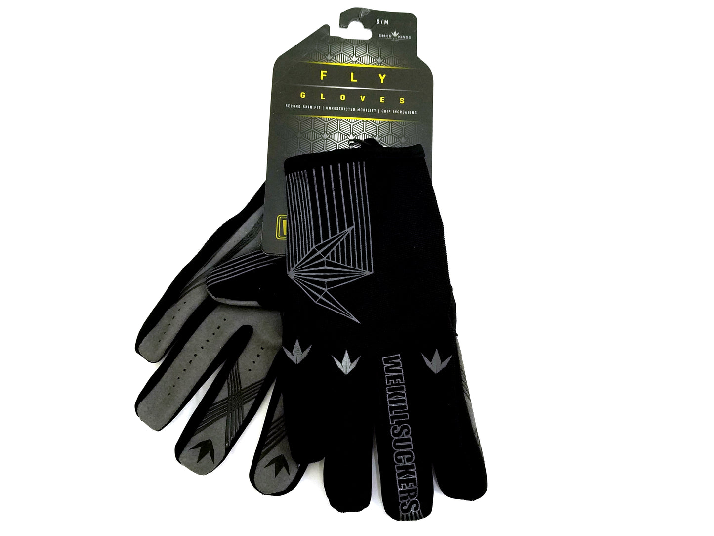 Bunkerkings Fly Paintball Gloves - Black