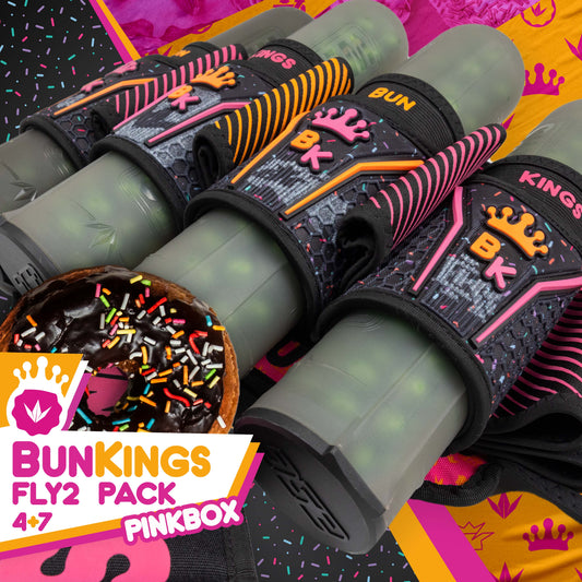 Bunkerkings Fly2 Pack 4+7 - Pink Box BunKings - LTD Edition - includes 8 ESC Pods