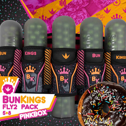 Bunkerkings Fly2 Pack 5+8 - Pink Box BunKings - LTD Edition - includes 8 ESC Pods