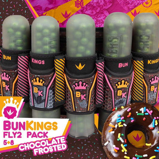 Bunkerkings Fly2 Pack 5+8 - Chocolate Frosted BunKings - LTD Edition - includes 8 ESC Pods