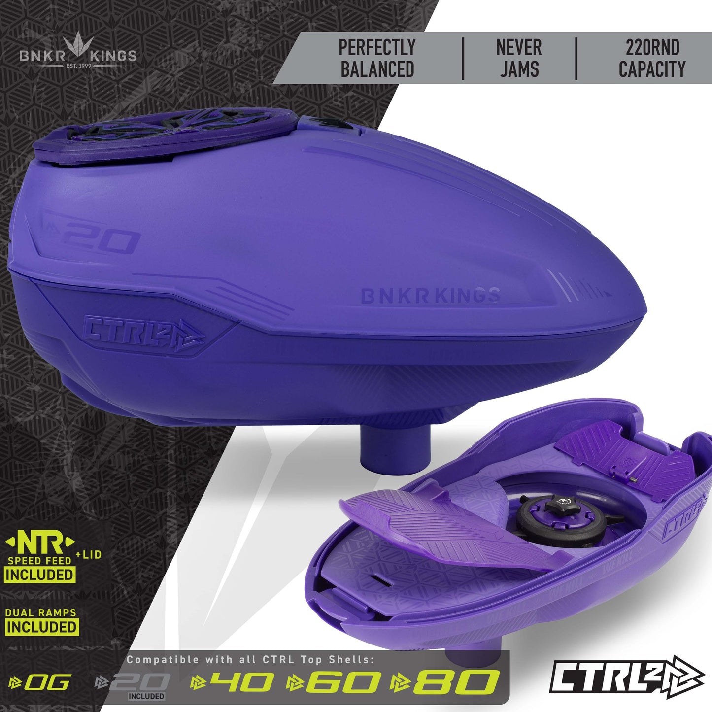 Bunkerkings CTRL2 Loader - Dark Purple