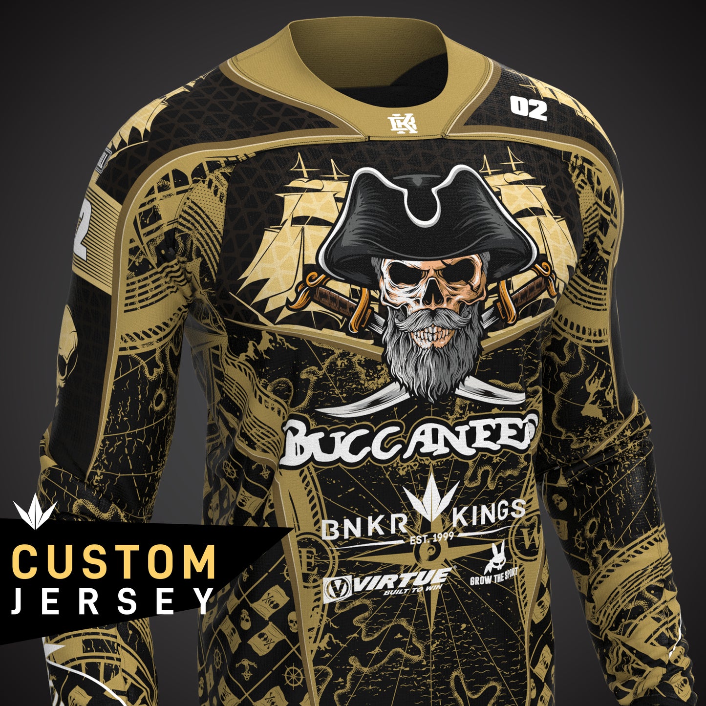 Bunkerkings Supreme Performance Team Jersey