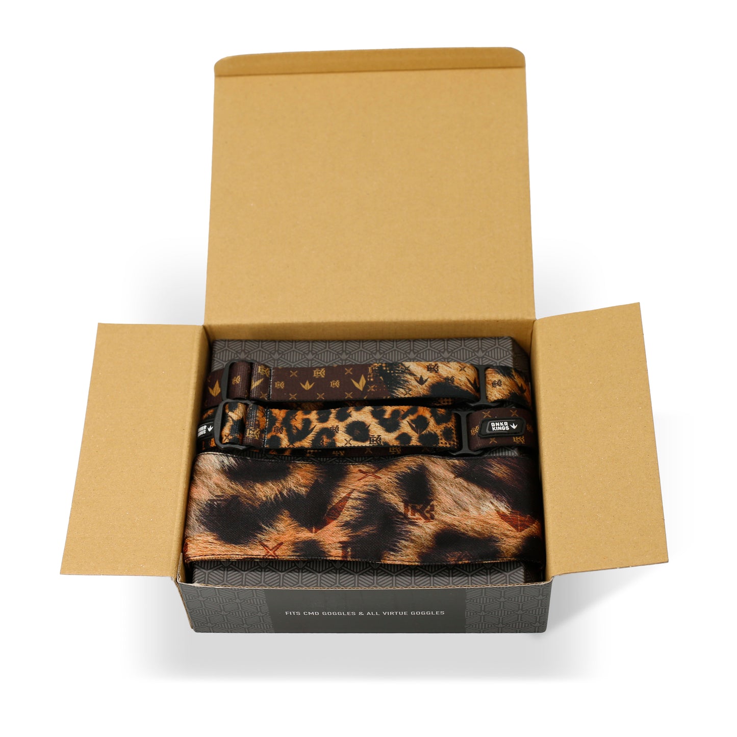 Leopard Coronation  4-Point Strap & Headband Pack - Limited to 200