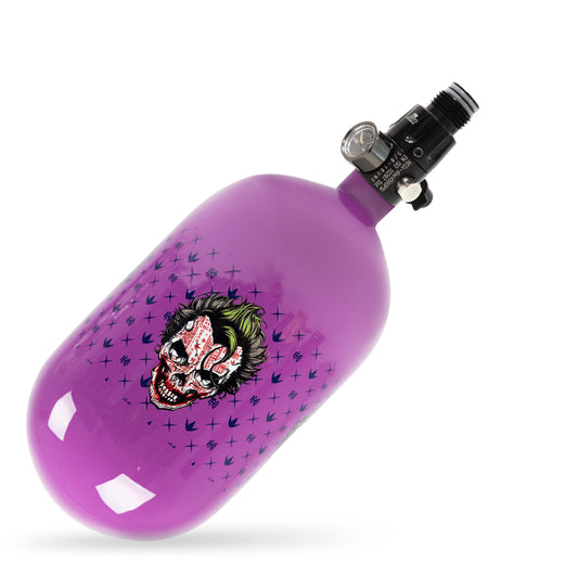 Bunkerkings FN Air System - 70ci 4500psi - Purple Joker Skull