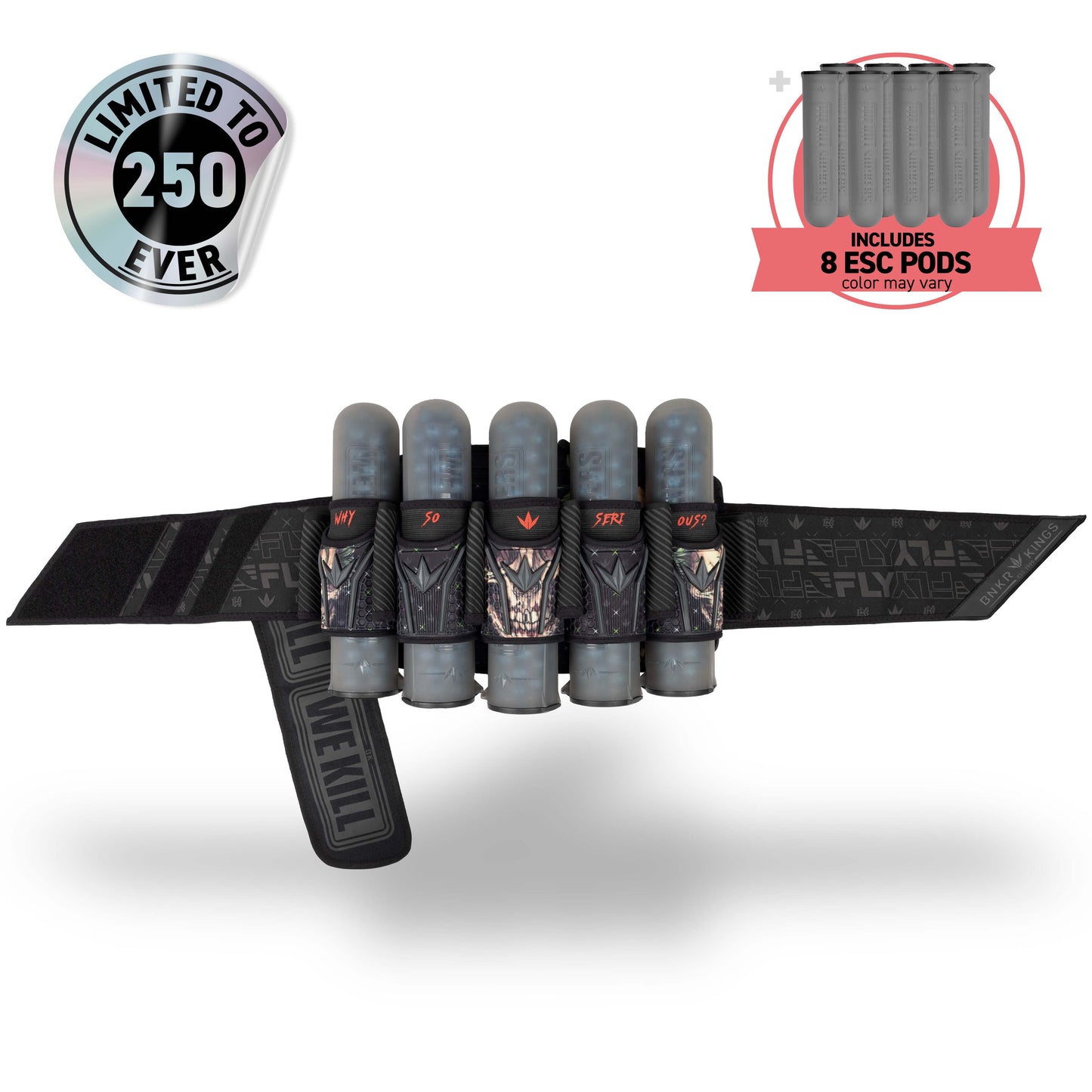 Bunkerkings Fly2 Pack - Black Joker 5+8