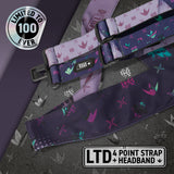 Evening Flash Coronation  4-Point Strap & Headband Pack - Limited to 100