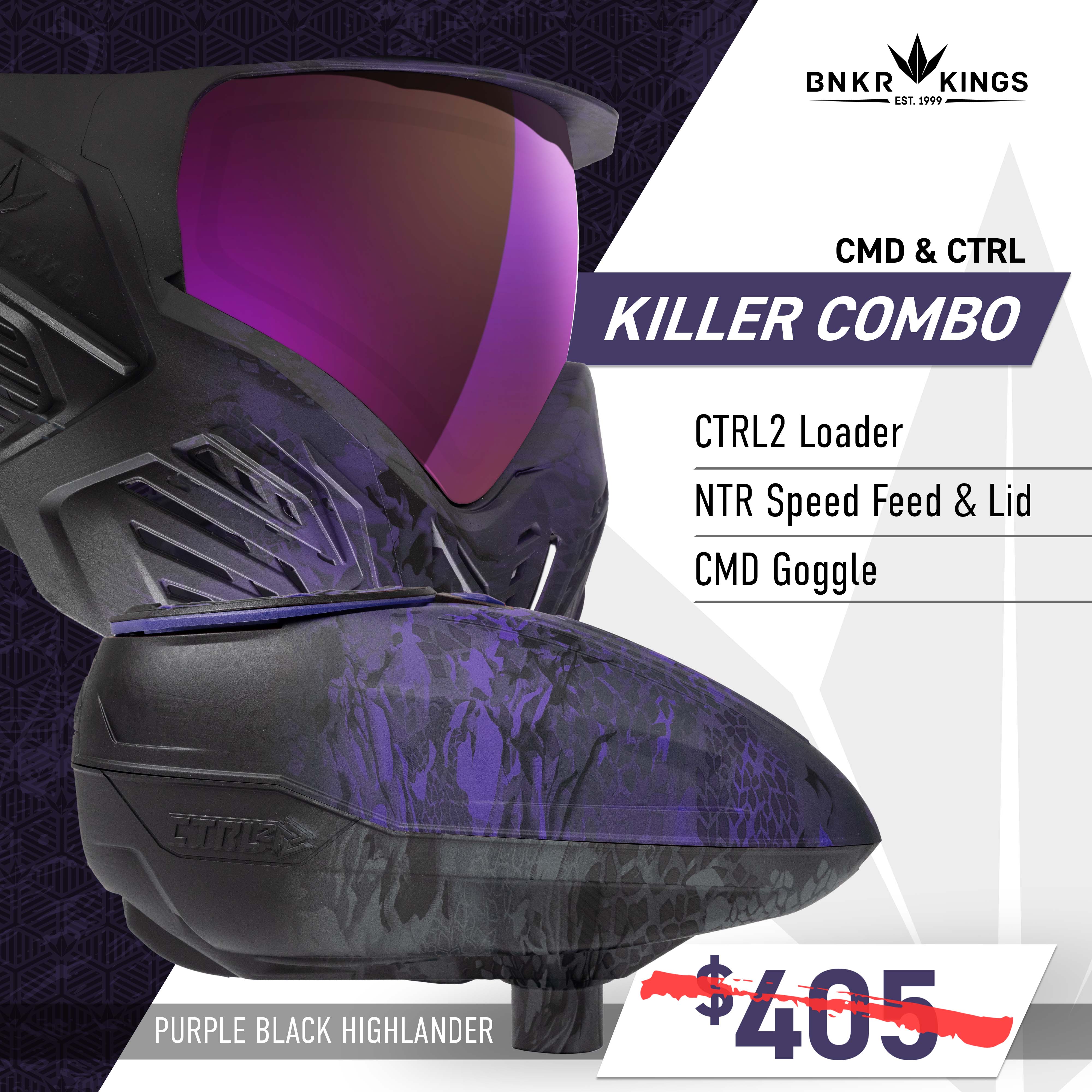 Bunkerkings CMD Thermal Goggle | Best Fog-Resistant