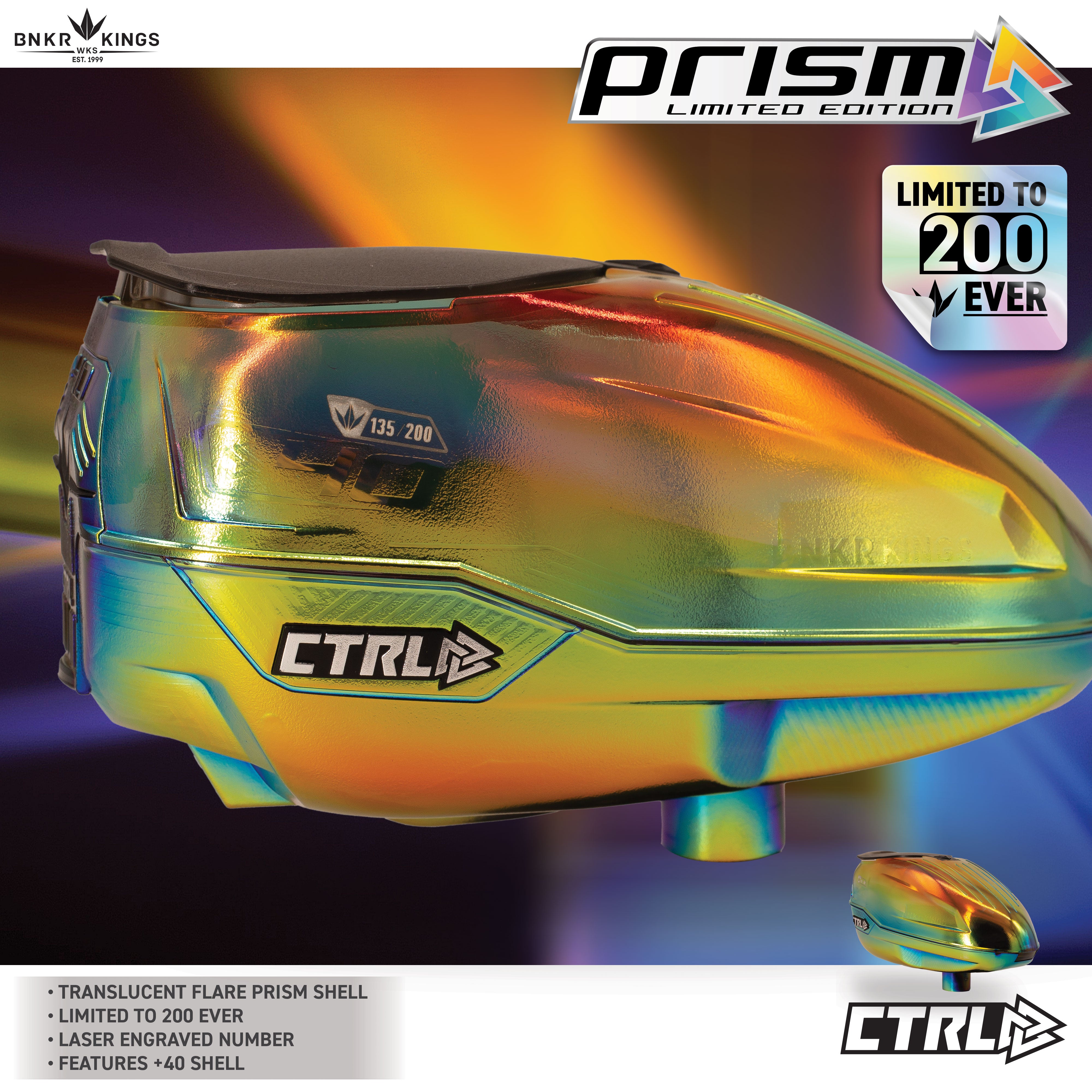 Bunkerkings PRISM CTRL Loader - Flare (Limited to 200)