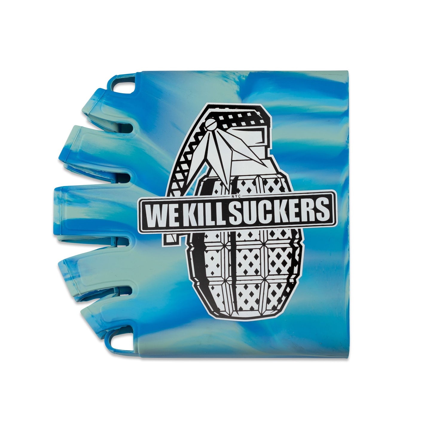 Bunkerkings - Knuckle Butt Tank Cover - WKS Grenade - Cyan