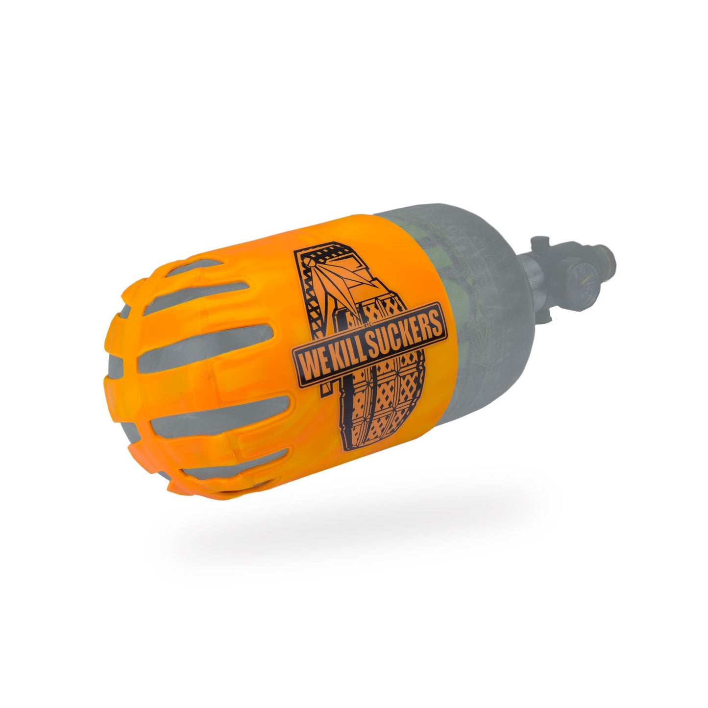 Bunkerkings - Knuckle Butt Tank Cover - WKS Grenade - Orange