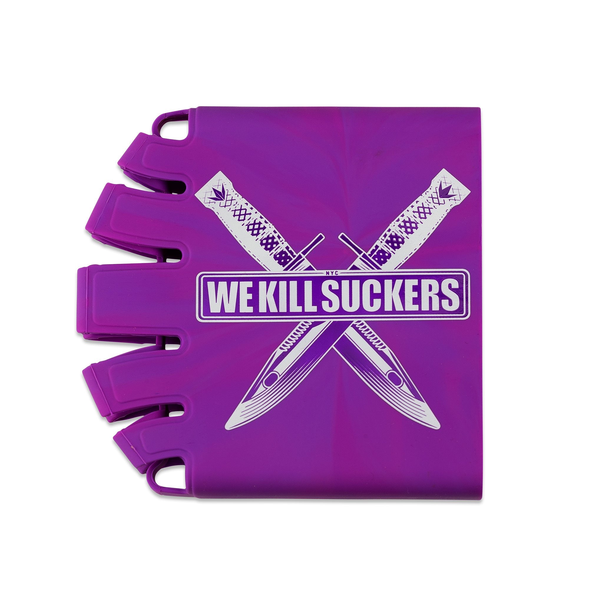 Bunkerkings - Knuckle Butt Tank Cover - WKS Knife - Purple