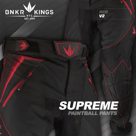 Bunkerkings V2 Supreme Pants - Red