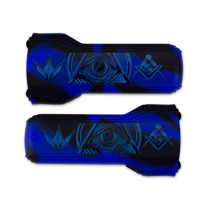 Bunkerkings - Evalast Barrel Cover - Conspiracy - Blue