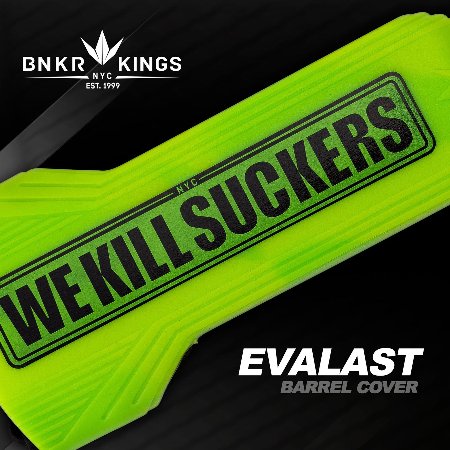 Bunkerkings - Evalast Barrel Cover - WKS - Lime