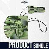 Bunkerkings Barrel and Tank Cover Bundle - WKS Grenade - Camo