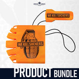 Bunkerkings Barrel and Tank Cover Bundle - WKS Grenade - Orange