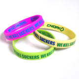 Bunkerkings Wristbands (3-Pack) - Pink/Rainbow/Lime