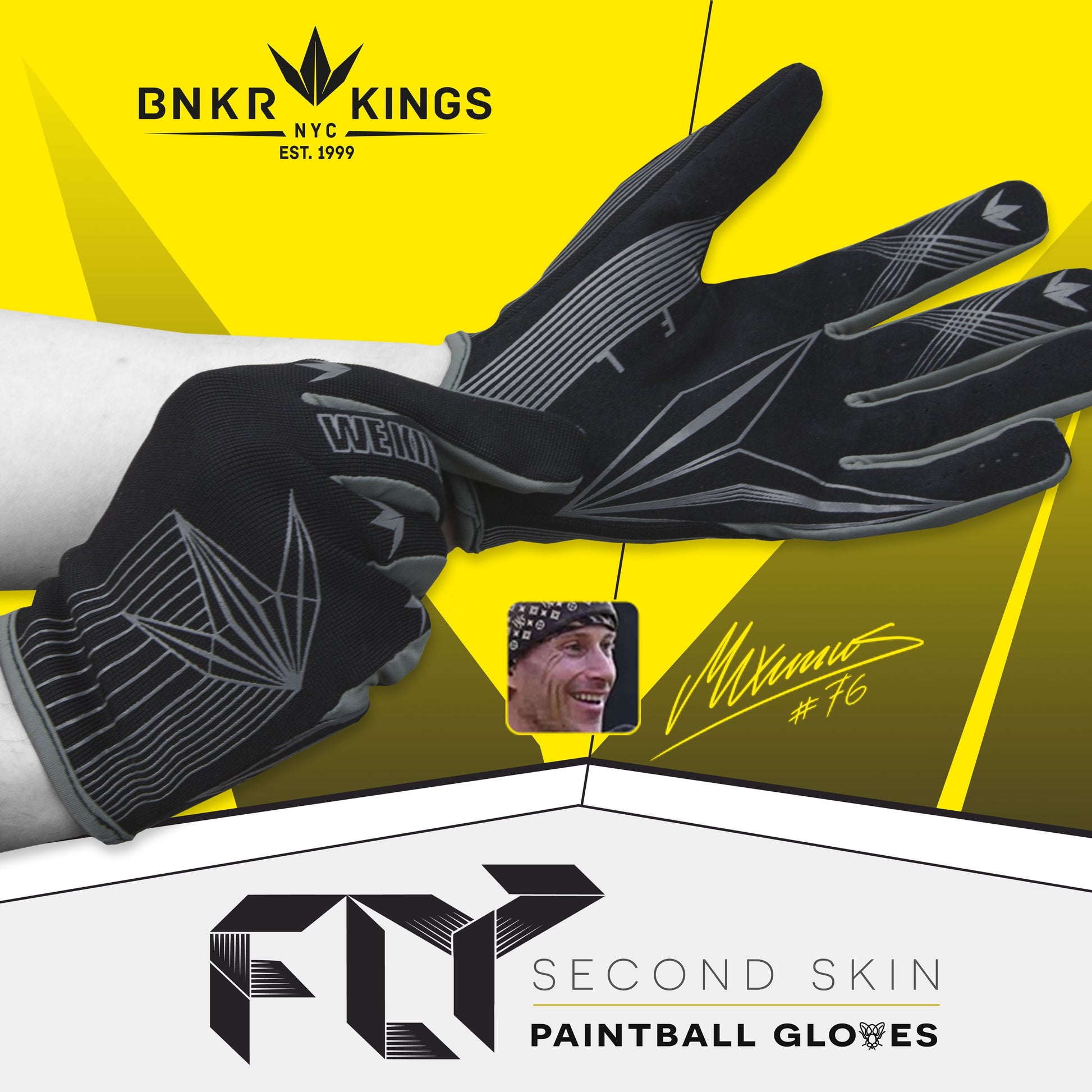 Lightweight Paintball Gloves