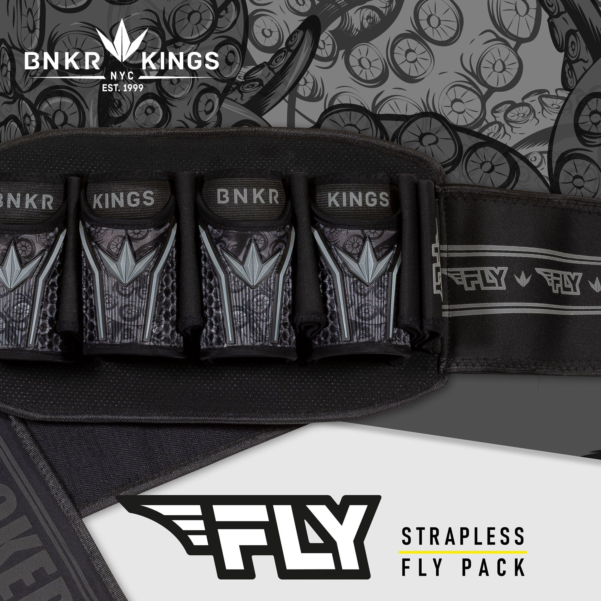Bunkerkings Fly Pack - 4+7 Black Tentacles