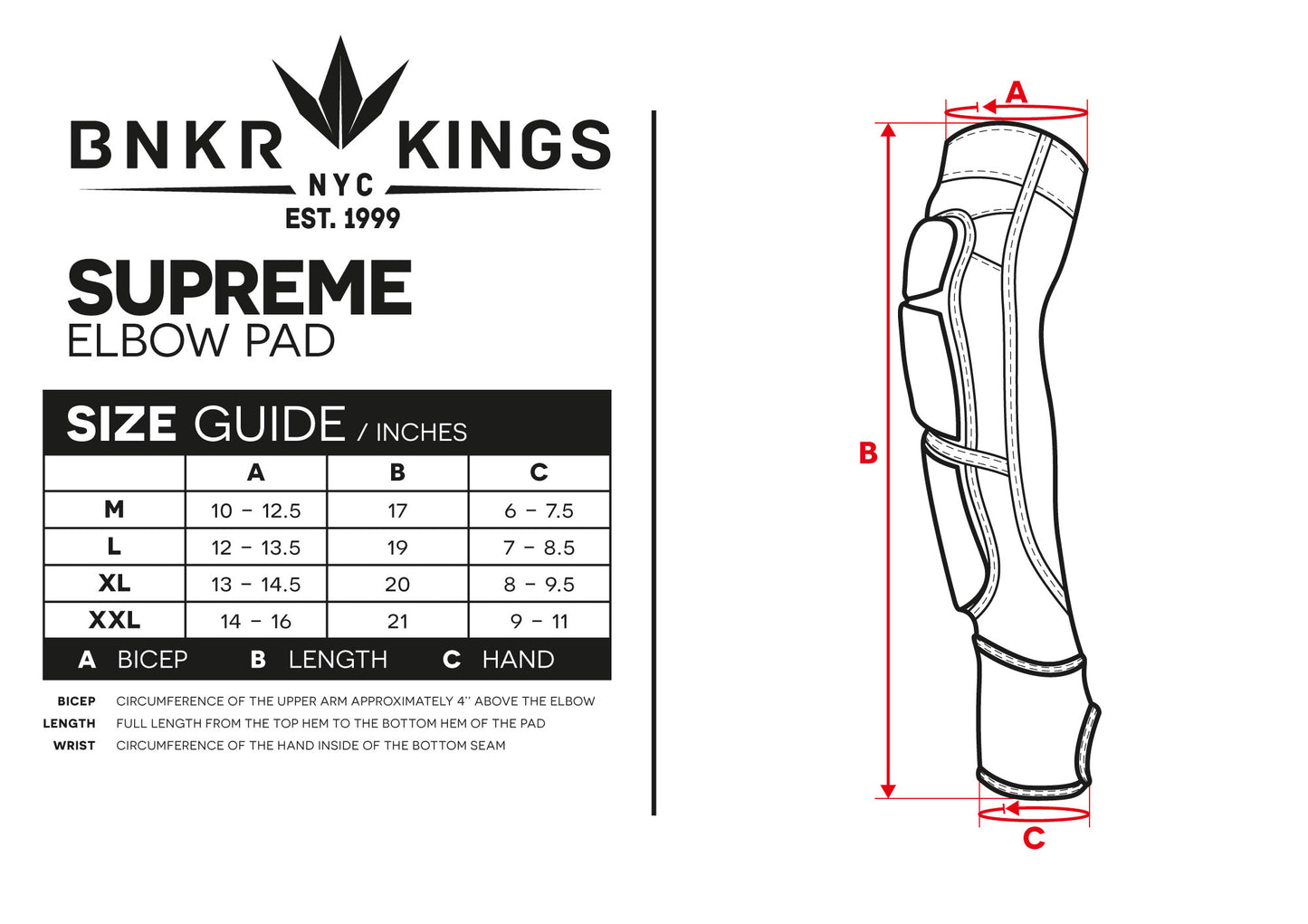 Bunkerkings V2 Supreme Elbow Pads